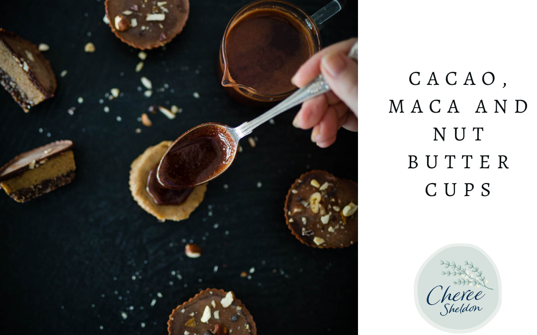 Fertility Food recipe: Cacao, Maca and Nut Butter Cups